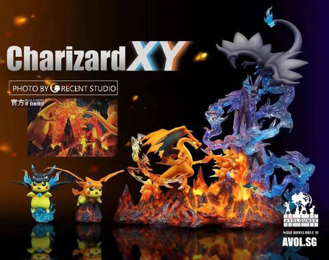 Little Fatty Series Charizard X & Charizard Y - Pokemon Resin Statue - PPAP  Studios [In Stock]
