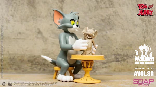 Soap Studio - Tom sculpturing Jerry