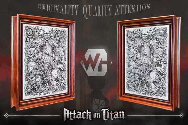 WH Studio - Attack On Titan Art Frame  [2 variants]
