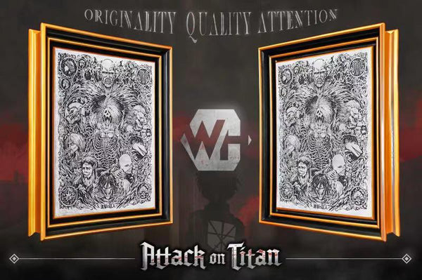 WH Studio - Attack On Titan Art Frame  [2 variants]