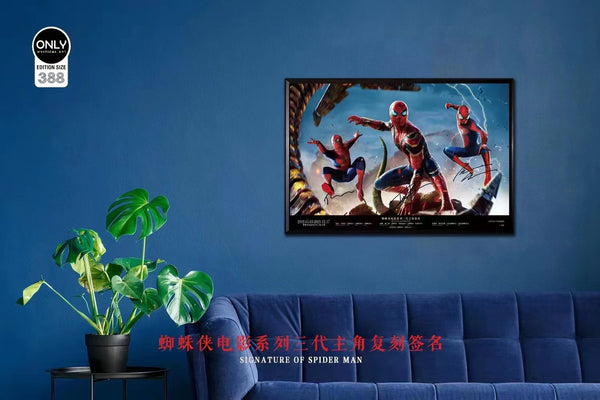 Signature Art  - Spiderman poster Frame