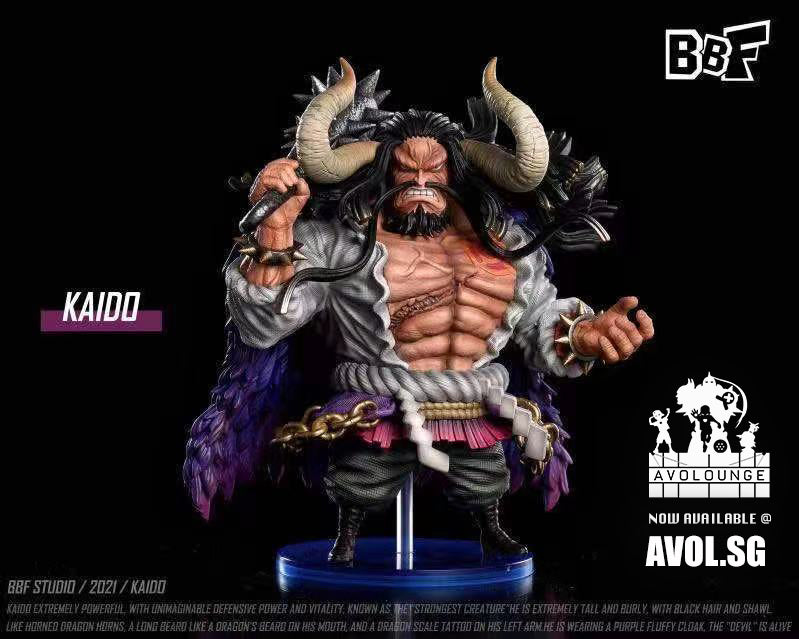 BBF Studio - WCF Kaido with  Dragon effect (Solid / Transparent) + ghost island base [9 variants]
