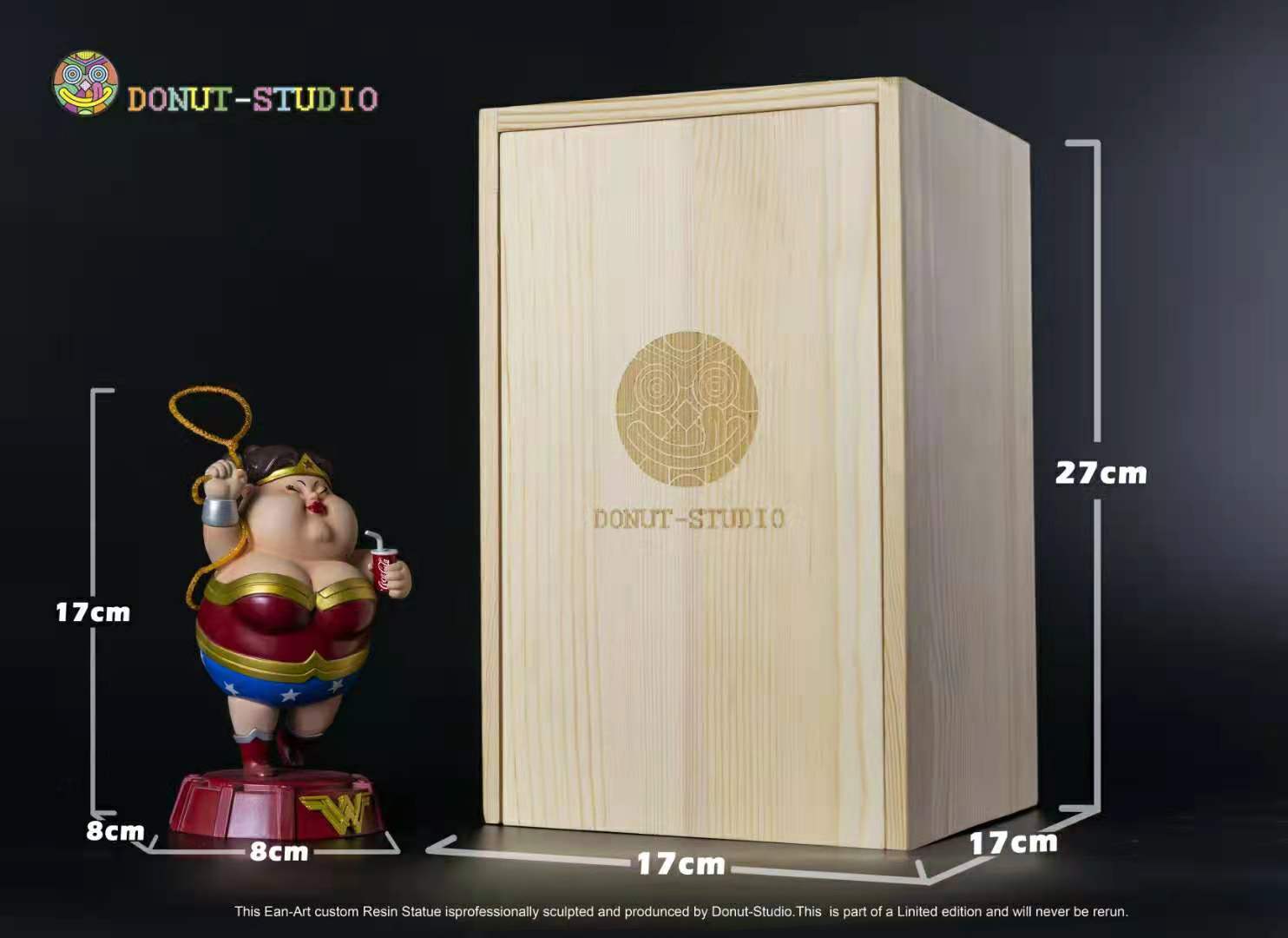 Donut Studio - Fatty Batman/ Fatty Superman/ Fatty Wonder Women [4 variants]