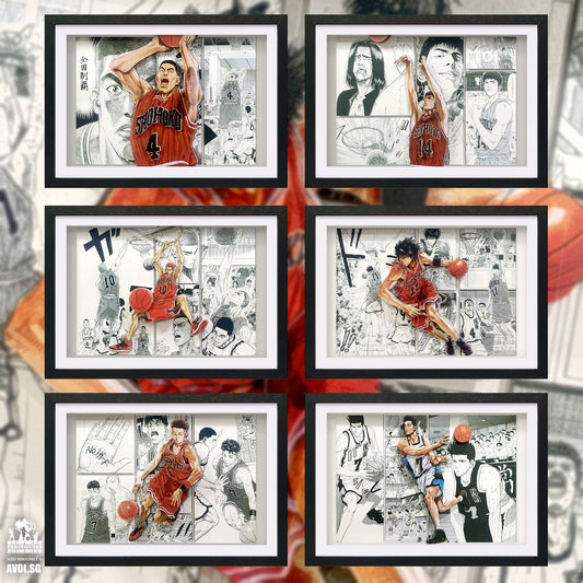 3D Art Frame - Slam Dunk Art Frame