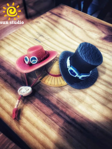 Sun Studio - Luffy Ace Sabo Hats [1 Set]