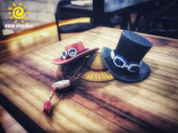 Sun Studio - Luffy Ace Sabo Hats [1 Set]