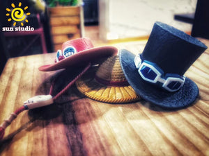 Sun Studio - Luffy Ace Sabo Hats [1 Set]