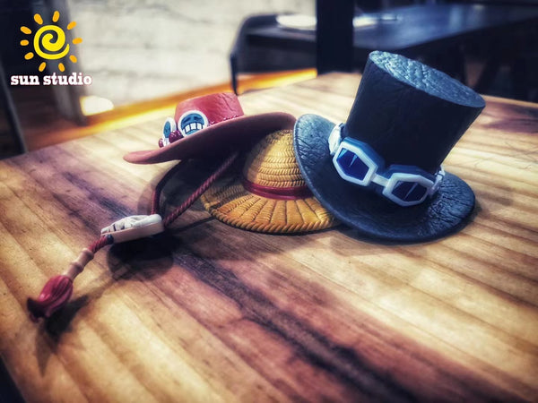 Sun Studio - Luffy Ace Sabo Hats [1 Set]