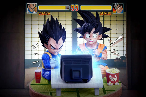 G5 - Vegeta and Goku Gaming (normal version and saiyan version)