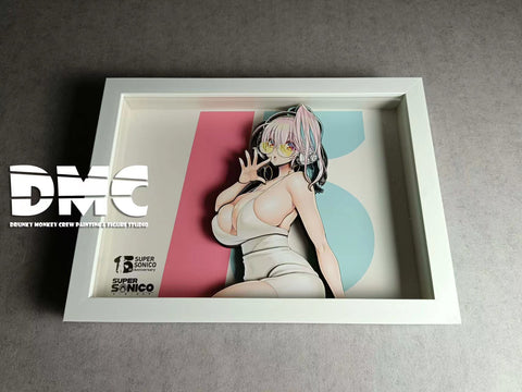 Drunky Monkey Studio - Super Sonico 3D Poster Frame [DMN-020]