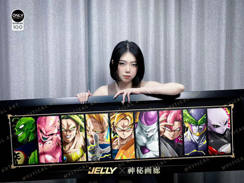 Mystical Art x Jelly - Dragon Ball Enemy Poster Frame