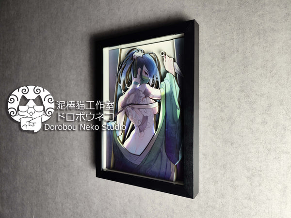 Dorobou Neko Studio - Akali 3D Cast Off Poster Frame [DSMG-004]