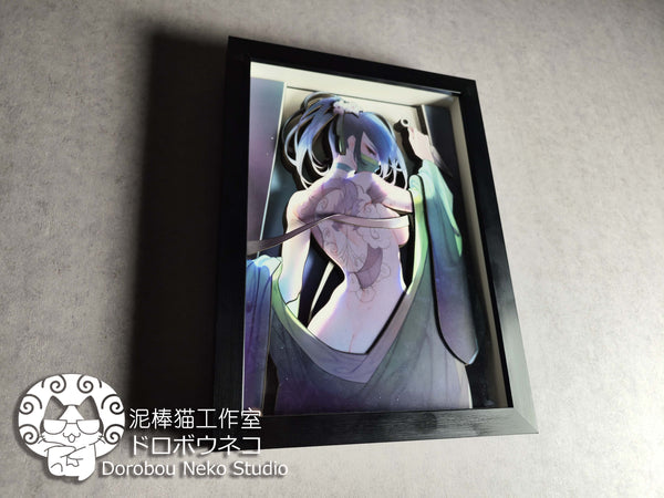 Dorobou Neko Studio - Akali 3D Cast Off Poster Frame [DSMG-004]