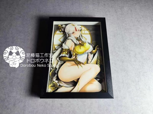 Dorobou Neko Studio - Ning Guang 3D Cast Off Poster Frame [DSRL-002]