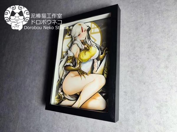 Dorobou Neko Studio - Ning Guang 3D Cast Off Poster Frame [DSRL-002]