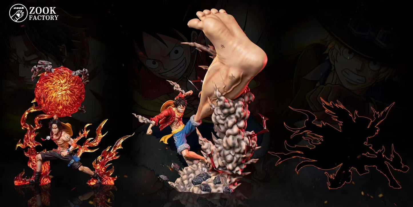 Zook Factory - Big Feet Monkey D. Luffy [Normal Feet Version / Haki Feet Version]