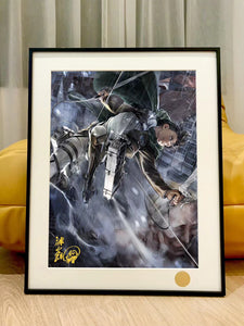 Xing Kong Studio - Levi Ackerman Poster Frame 