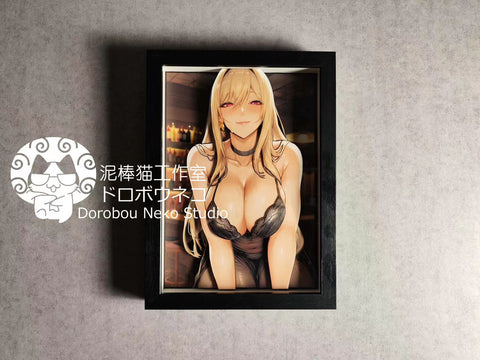 Dorobou Neko Studio - Marin Kitagawa 3D Cast Off Poster Frame [DSMG-005]