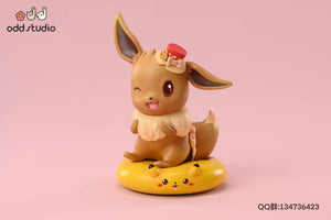 odd Studio - Sitting Eevee / Sitting Pikachu [3 Variants]