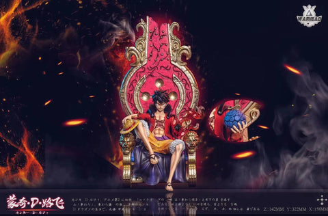 Warhead Studio - Monkey D Luffy Sitting Position Throne [4 Variants]