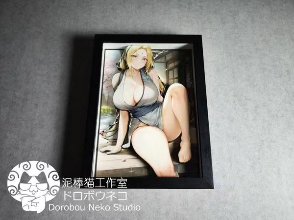 Dorobou Neko Studio - Tsunade 3D Cast Off Poster Frame [DSMG-006]