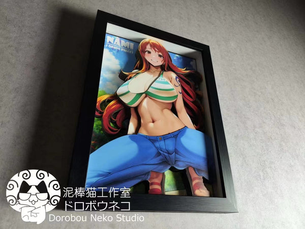 Dorobou Neko Studio - Nami 3D Cast Off Poster Frame [DSDX-001]