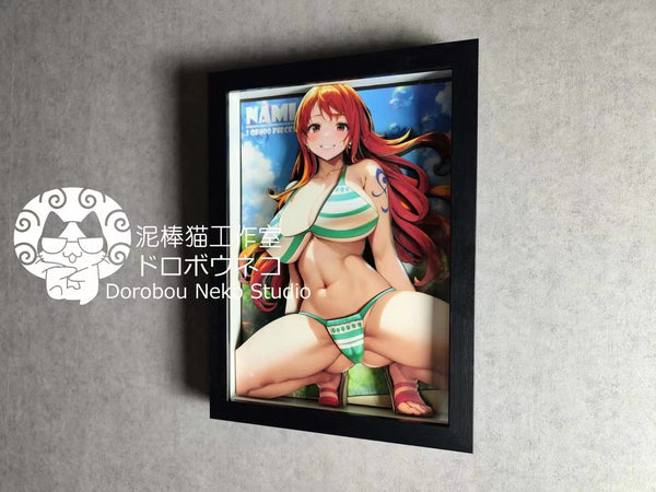 Dorobou Neko Studio - Nami 3D Cast Off Poster Frame [DSDX-001]