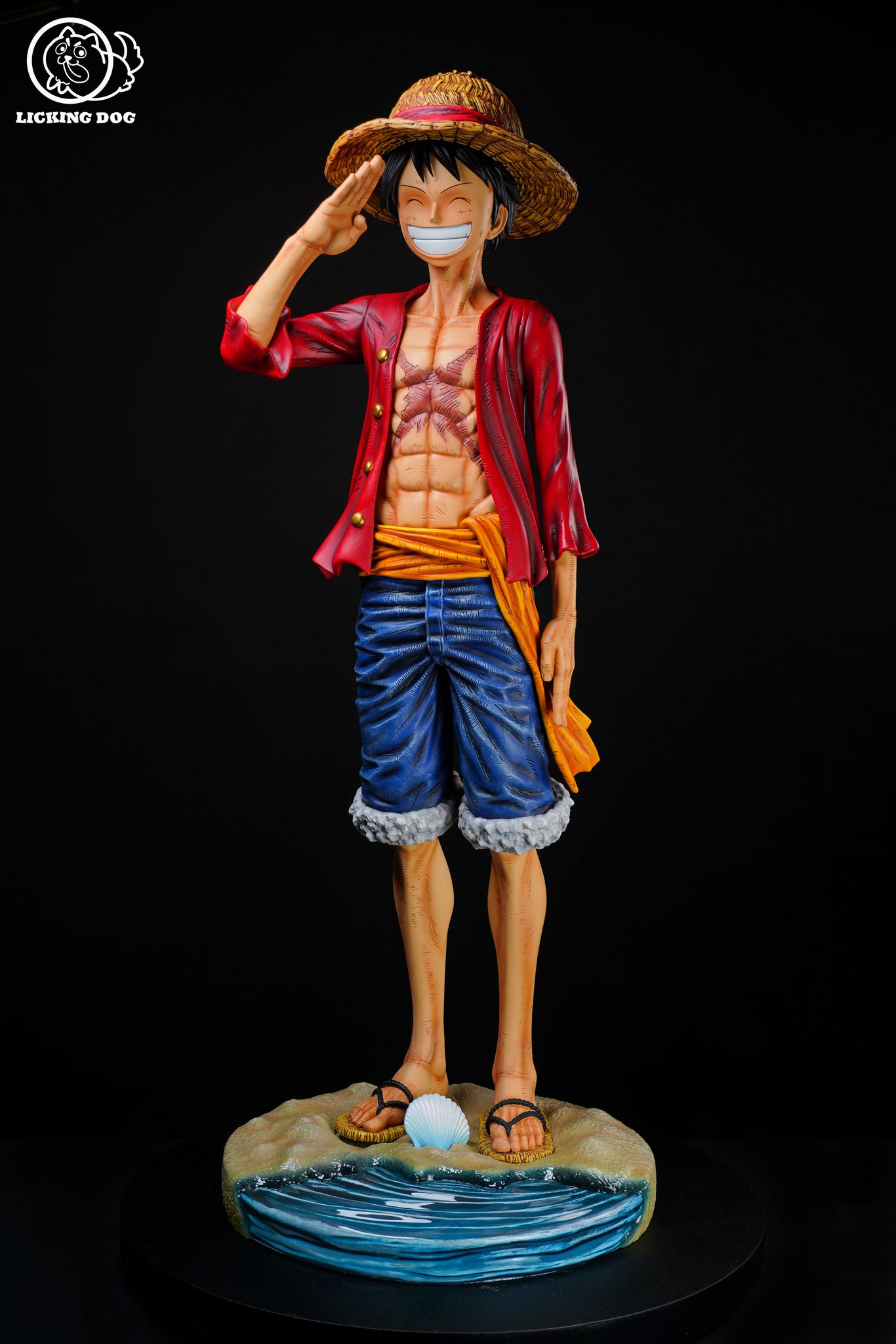 Licking Dog Studio - Salute Monkey D Luffy