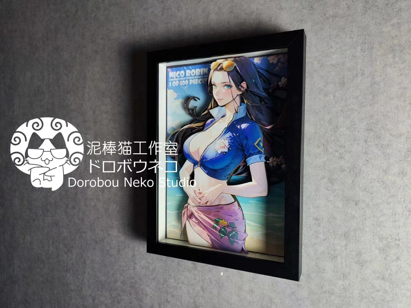 Dorobou Neko Studio - Nico Robin 3D Cast Off Poster Frame [DSDX-002]