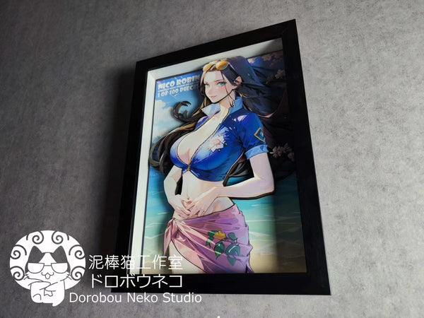 Dorobou Neko Studio - Nico Robin 3D Cast Off Poster Frame [DSDX-002]