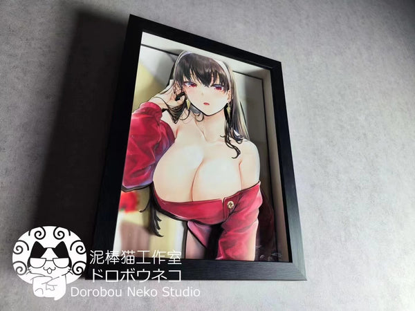 Dorobou Neko Studio - Yor Forger 3D Cast Off Poster Frame [DSMG-007]