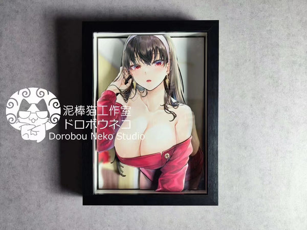 Dorobou Neko Studio - Yor Forger 3D Cast Off Poster Frame [DSMG-007]