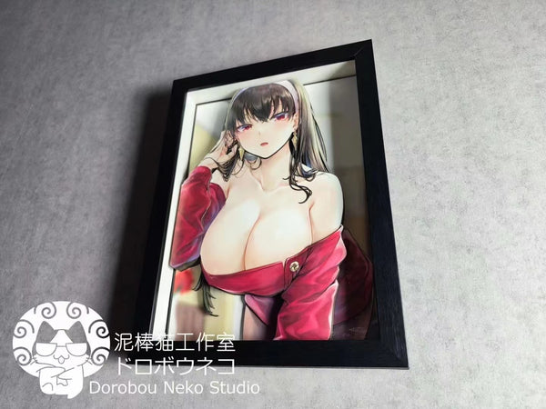 Dorobou Neko Studio - Yor Forger 3D Cast Off Poster Frame [DSMG-007]