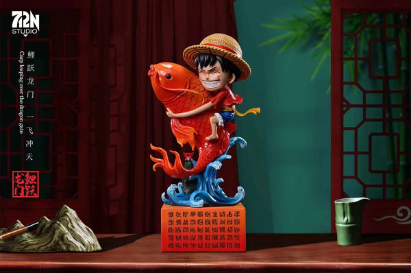 712N Studio - Monkey D Luffy With Koi Fish