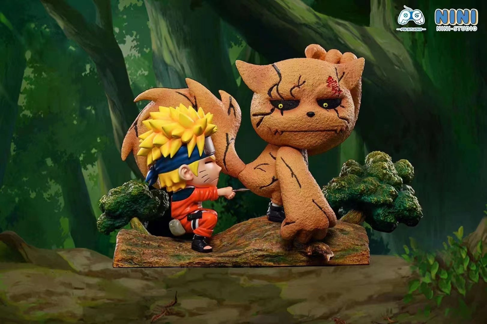 PG Studio x NiNi Studio - Naruto Uzumaki & Shukaku