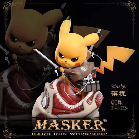 Masker Studio - Pikachu Cosplay Scout Regiment