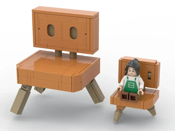 Billion Birds Studio - Suzume’s Chair Moc Lego Building Blocks