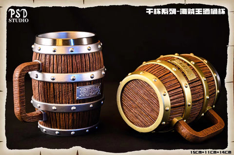 PSD Studio - Barrel Mug [A. Gold Edition / B. Silver Edition]