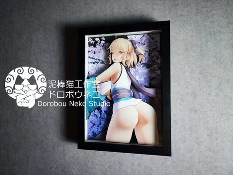 Dorobou Neko Studio - Okita Souji 3D Cast Off Poster Frame [DSMG-008]