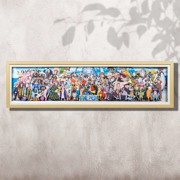 Anime Gallery - One Piece Anime Series All Story Arc Characters 3D Photo Frame [5 Variants]