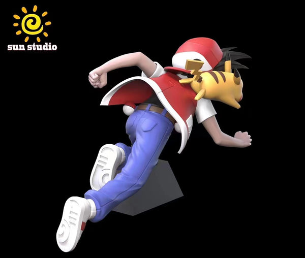 Sun Studio - World Zukan Red, Pikachu, Poliwhirl & Bulbasaur 