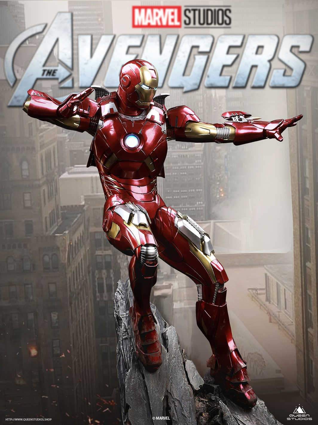 Queen Studios - Iron Man Mark 7 [1/4 scale]