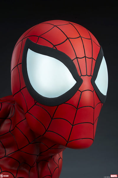  Premium Format™ Figure by Sideshow Collectibles - Spiderman Bust [1/1 scale]