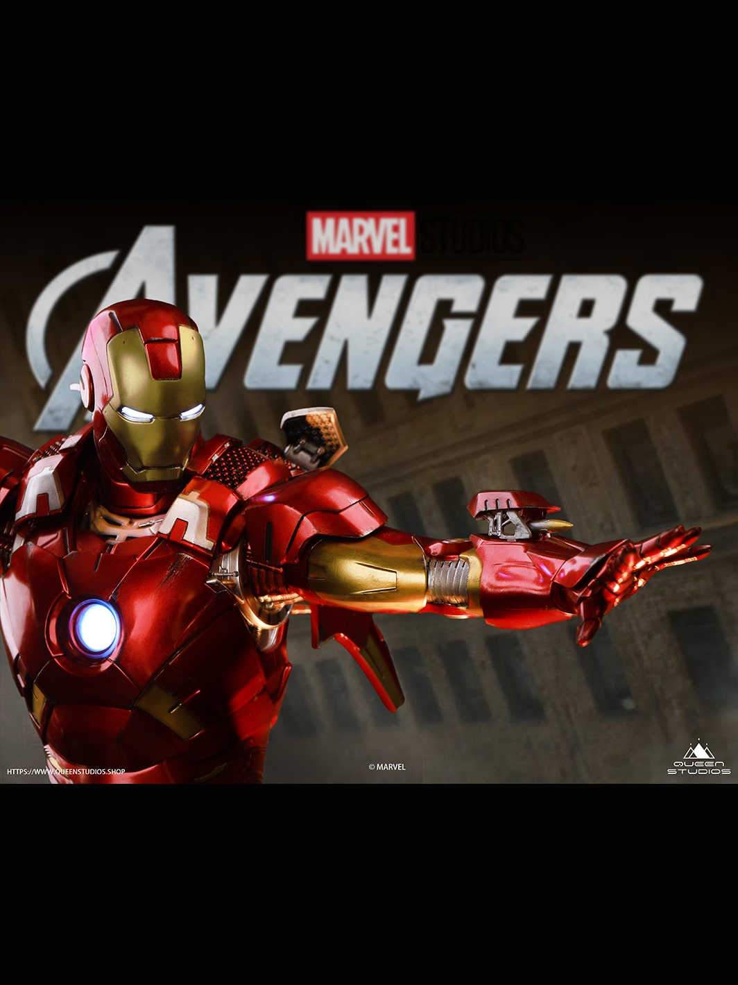 Queen Studios - Iron Man Mark 7 [1/4 scale]