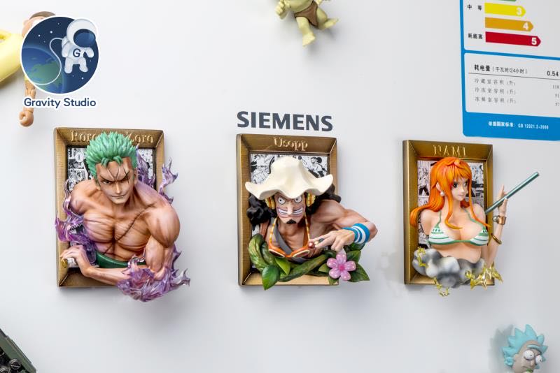 Gravity Studio - Zoro, Nami & Usopp