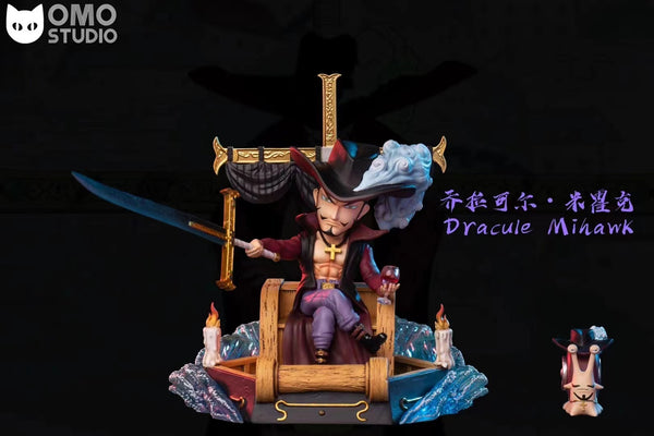 OMO Studio - Dracule Mihawk With Den Den Mushi
