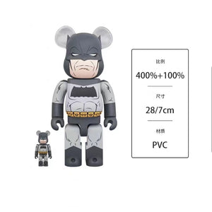 Bearbrick - The Batman - Standard / Full Black [400% + 100%]