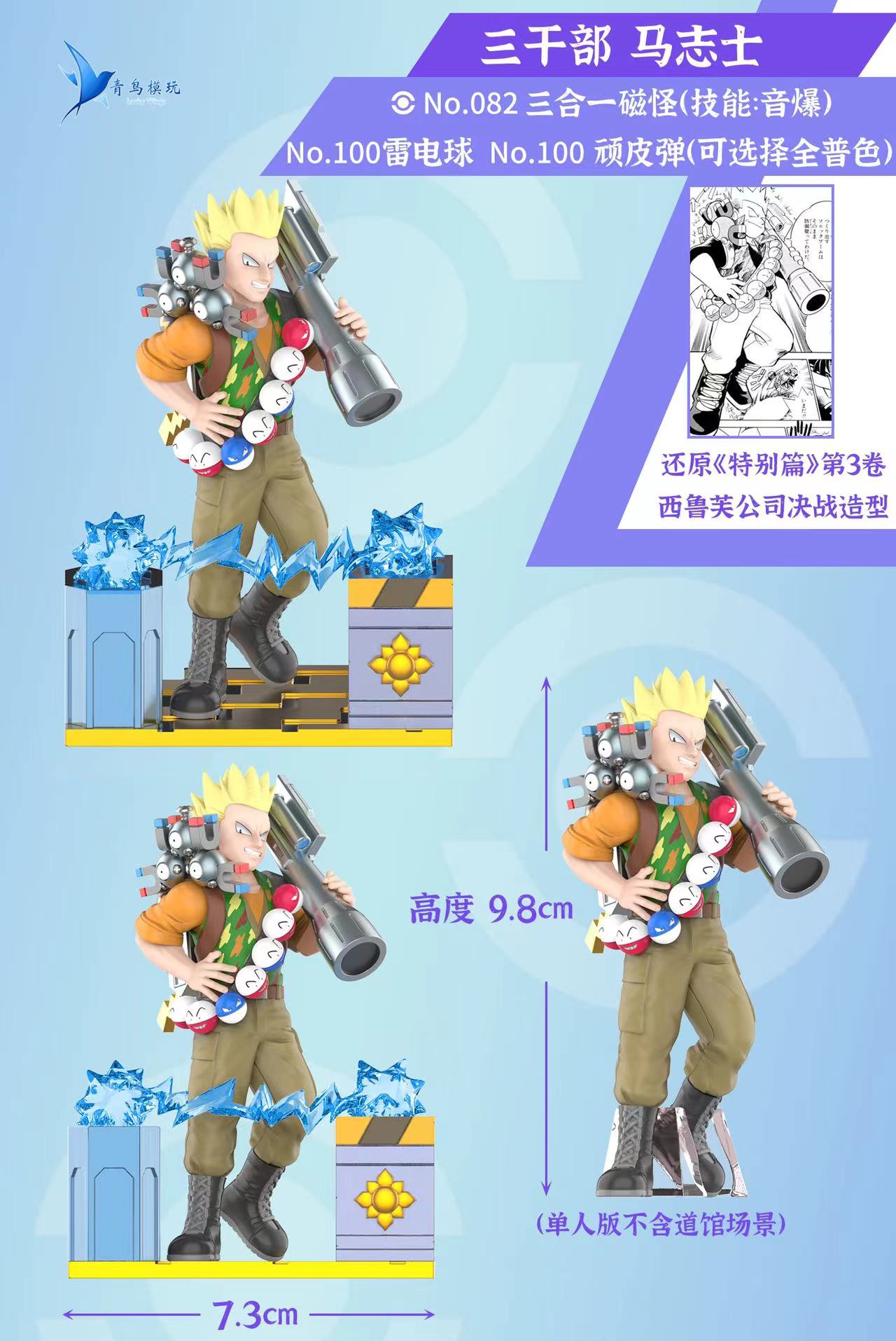 Bluebird Model Play - Lt. Surge /Koga / Legendary Birds [5 Variants]