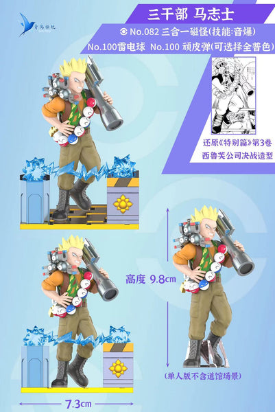Bluebird Model Play - Lt. Surge /Koga / Legendary Birds [5 Variants]