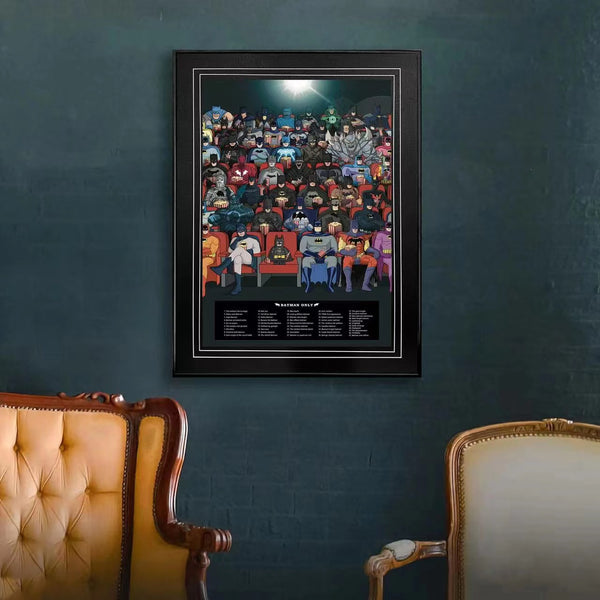 The Batman Cinema Poster Frame [38CM x 53CM]